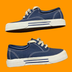 Polo Ralph Lauren 67' Lanyard Blue Cream Skipper Men's Shoes Size 7.5